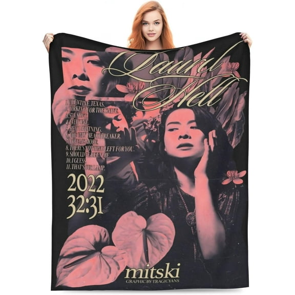 Mitskis Blanket Blankets Bed Blanket Throw Blanket Sofa Couch Blanket for All Season 80"X60"
