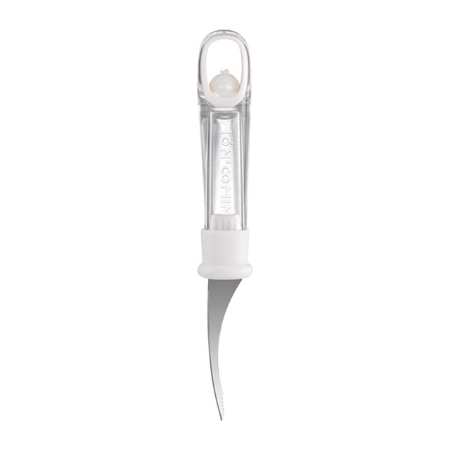 Xihbxyly oferta de hoy Herramienta de acero inoxidable para desvenar camarones, pelador de camarones dentado, cuchillo delimpieza de camarones para la cocina del hogar
