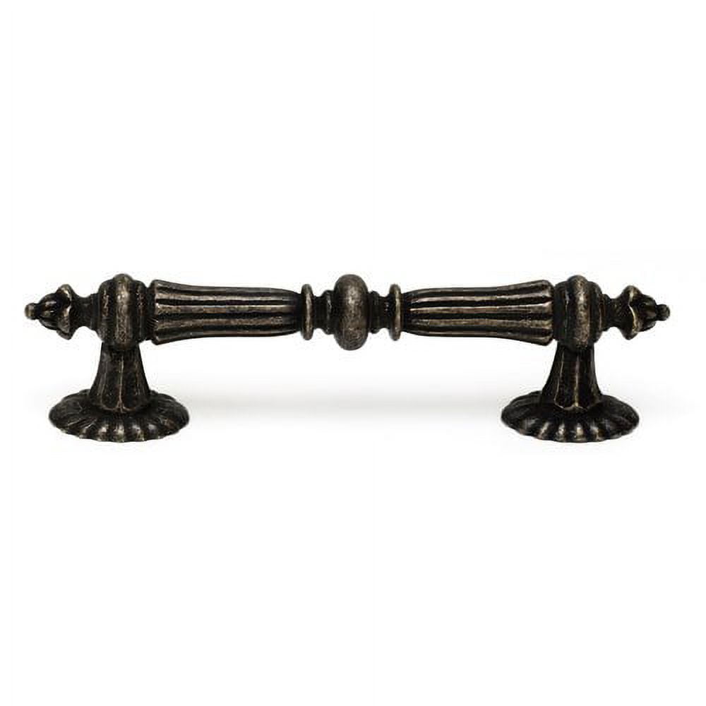 Traditional 4 5/8" Center Bar Pull, Antique English Matte