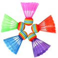 thumbnail image 3 of BRIGHTFUFU 20 piezas de volantes de bádminton de plástico avanzados de colores, pelotas arcoíris, accesorios deportivos para deportes al aire libre (colores variados), 3 of 7