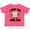 Vintage Hot Pink, variant on Inktastic I Ride the Cool Bus with Yellow Bus Boys or Girls Toddler T-Shirt