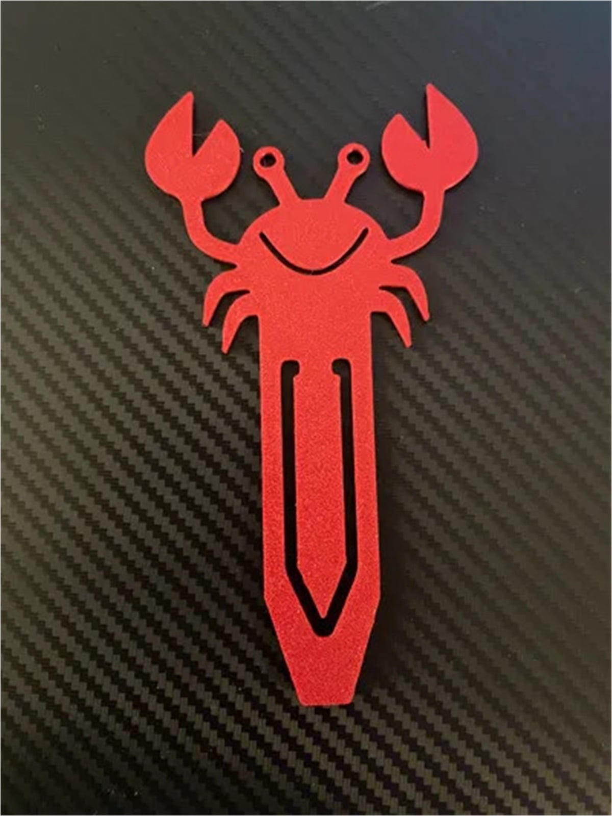 2pc crab bookmark 3D printing