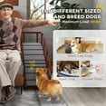 thumbnail image 4 of PawHut Wooden Dog Ramp for Large Dogs, 60" Long Pet Ramp, Brown, 4 of 10