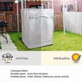 thumbnail image 2 of Washing Machine Cover With Front Openings Waterproof Dust Proof Silver Large Size, 2 of 4