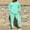Mint Green, variant on Swuxness Women Casual Long Sleeve Two Piece Set, Women Straight Leg Pants Sets, Women's Solid Color Comfortable Casual Lightweight Soft Sports Outfit Sets Mint Green, M