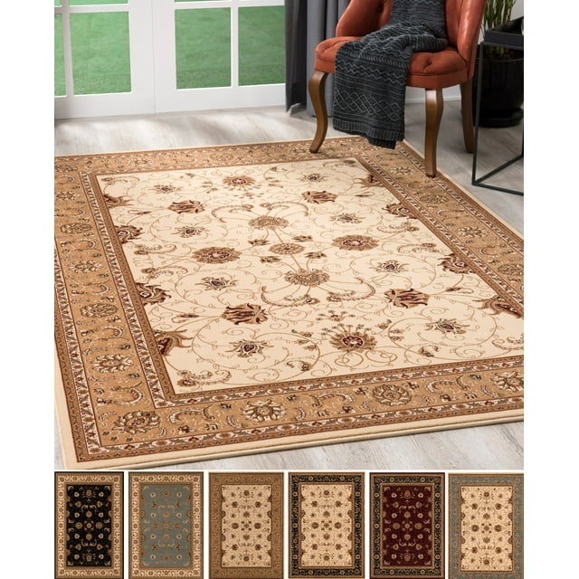 Rug Branch Majestic Vintage Persian High-Density Area Rug and Runner, Traditional - JA2117ACRBG210CL