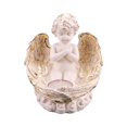thumbnail image 4 of Adorable estatua de ángel con portavelas LED Tealight Colección Adornos Estatuilla de ángel para la entrada Mantel Inicio Decoración de de Estilo C perfecl estatua de ángel, 4 of 8