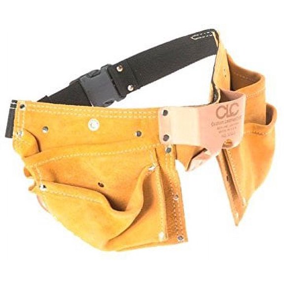 Custom Leathercraft 370X3 8-Pocket Heavy Duty Work Apron