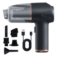 thumbnail image 1 of "Aspirador De Mano Portátil Usb Recargable 3 En 1 Profesional Malubero, Negra Dorada ", 1 of 5