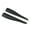 Black, variant on Scratch Rubber Protectors for Vehicle Bumpers Front Rear Guard Fit