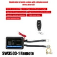 thumbnail image 4 of Car Truck Remote Battery Disconnect Switch 12V 260A Switch Automatic Power Off, 4 of 7