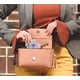 thumbnail image 4 of (#2) Monedero de 2 piezas para mujer, monederos de piel sintética con Monedero con cierre de doble broche, diseño floral, para cambio y monedas, para guardar dinero en efectivo, monedas y llaves, 4 of 5