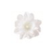 thumbnail image 2 of Flores Artificiales De Tela 10 cabezas de flores de seda blancas,flores artificiales para manualidades,ideales para bodas,fiestas y decoración del hogar. Rkxzt, 2 of 8