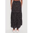thumbnail image 4 of Women's Ditsy Floral High Waisted Tiered Maxi Skirt, 4 of 4