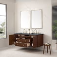 thumbnail image 4 of James Martin Vanities 670-V60D-WLT-3CSP Amberly 60" Free Standing Or Wall Mounted Double, 4 of 7