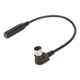 thumbnail image 2 of Cable MIDI ANGGREK macho de 635 mm hembra de 1/4 de pulgada a DIN de 5 pines PVC 90 grados, 2 of 8
