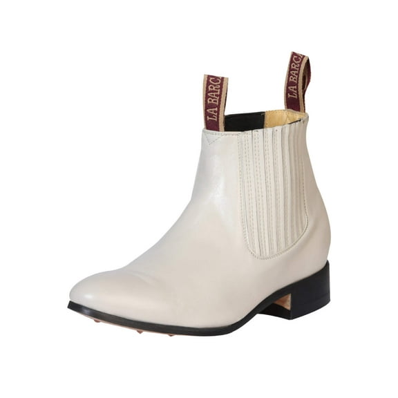 La Barca - Traditional Charro Boot - Leather Bone 208