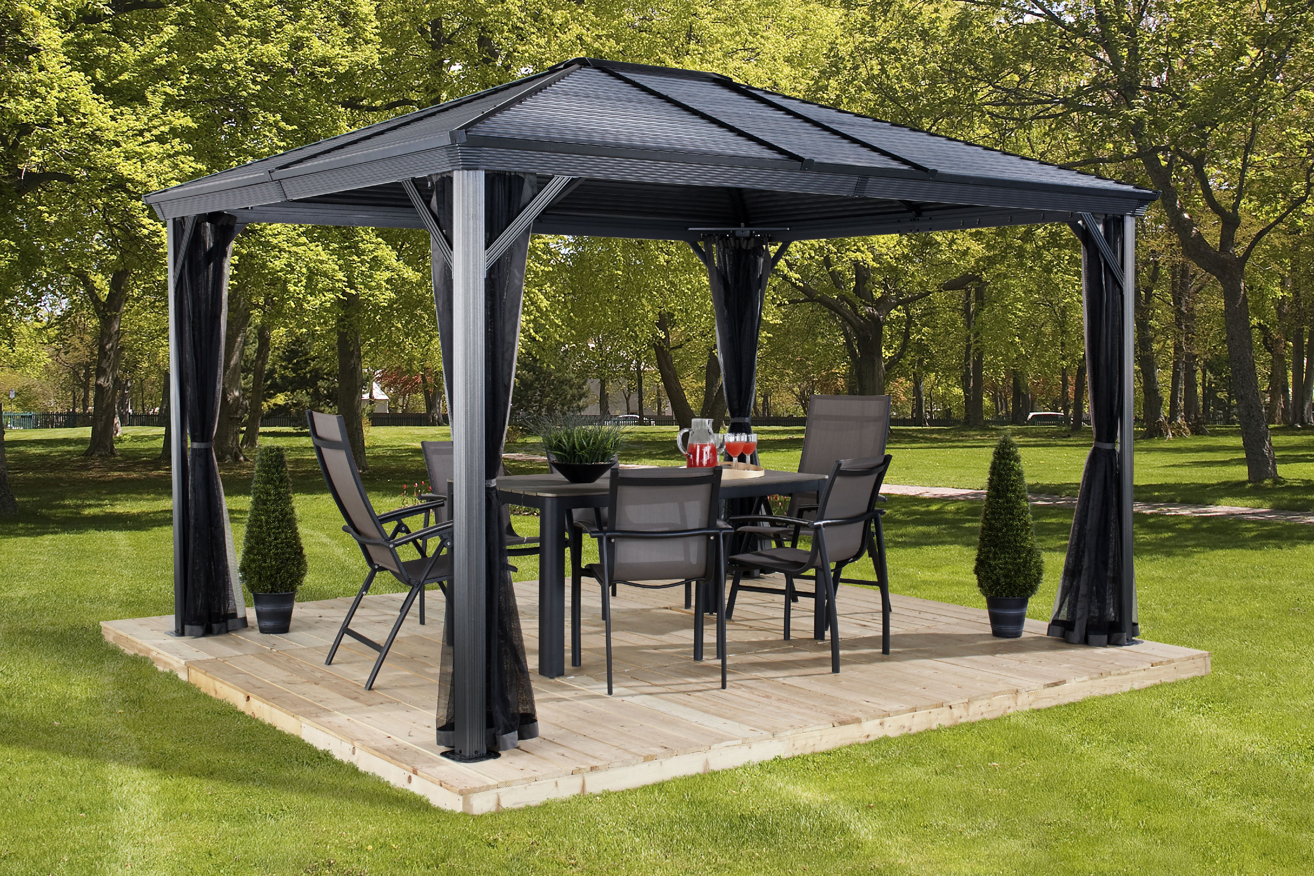 Sojag Ventura Gazebo, 10 x 14 ft, Gazebos for Patios and Entertaining