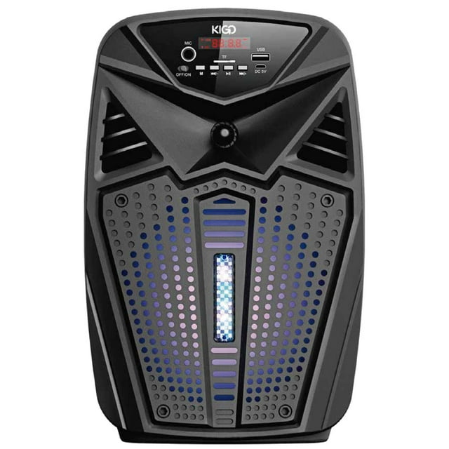 Bocina Bafle Con Bluetooth marca Kigo 6.5 Pulgadas Kigo KGBAF-6.5, Bafle 6.5 pulgadas, bluetooth, bateria recargable, luz led, radio