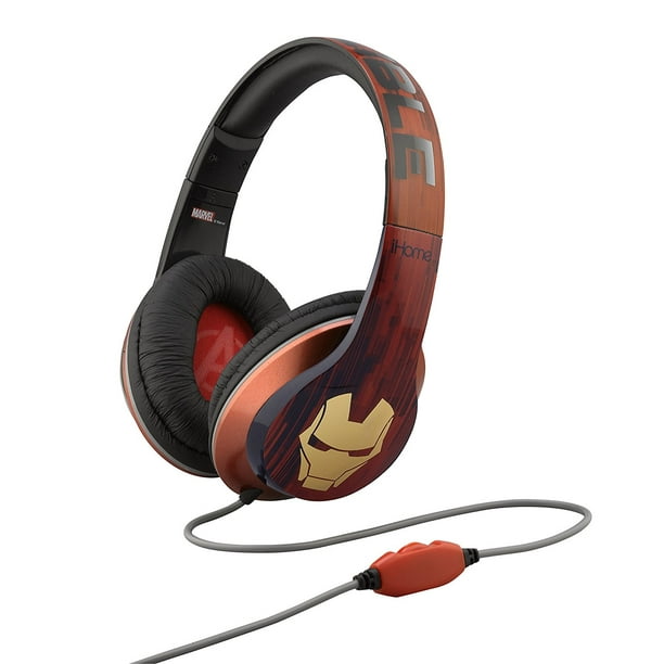 Avengers Iron Man Vi-M40IM Over-the-Ear Headphones with Built-in ...