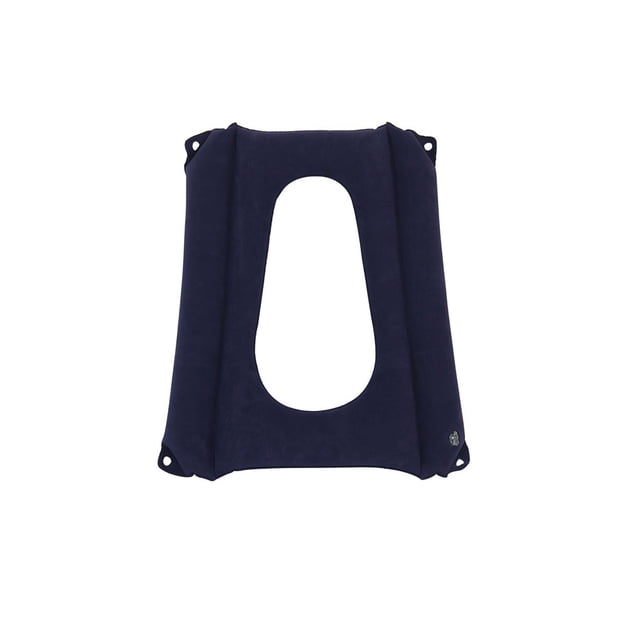 Seitruly Cojín inflable de primera calidad, tela Oxford, aberturas circulares fijas, arandela de asiento, silla de ruedas sentada prolongada para masajeadores Ante Seitruly CE013472-01