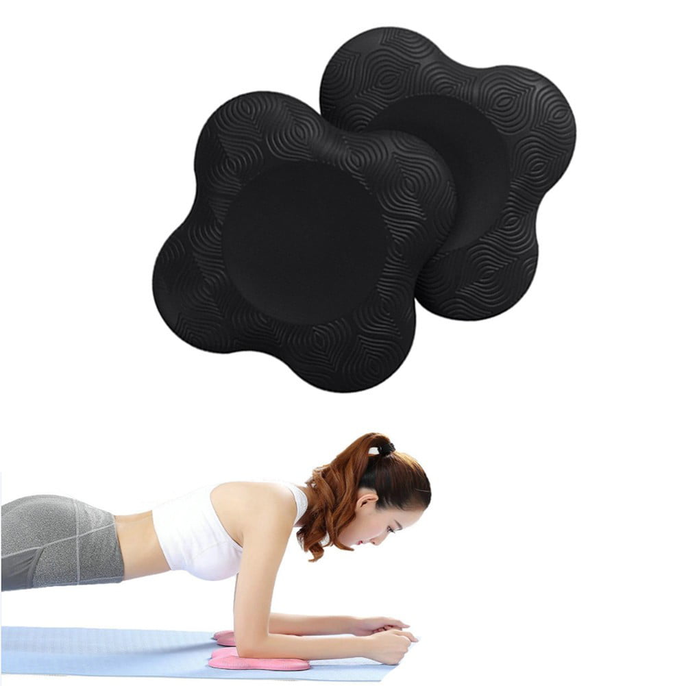 2x Yoga Elbow Mat Knee Pad Cushion for Workout Plank Pilates Gym Square 