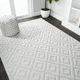thumbnail image 5 of JONATHAN Y IBIZA 4 x 6 Area Rug, Portmany Neutral Diamond Trellis - Ivory, IBZ104D-4, 5 of 10