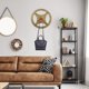 thumbnail image 4 of Estante de Ganchos de Pared Decorativos de Hierro de Industrial - - Ganchos Colgantes Decorativos Grandes Soporte de Suspensión Negro Soledad Perchero de gancho para baño, 4 of 10