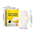 Hydrocolloid Nose Plasters For Nose Pores Pimples Zits Oil Blackheads Removal Strips Pore