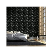 30cm PVC 3D Wall Panels, Decorative PVC Wall Tiles, 3D Textured Wall Panels for Interior Wall Decor, Game Room Decor