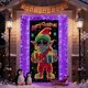 thumbnail image 5 of Cubierta de Puerta Navideña Fluorescente | Decoración Navideña con Estampado de Papá Noel | Pancarta de Poliéster de 90 X 180 Cm | Decoración Navideña con Estampado Brillante para Interiores y Exteri, 5 of 6