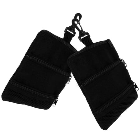FOMIYES Multifunctional Tee Bag Pouch - Secure Storage Easy Carry 2Pcs