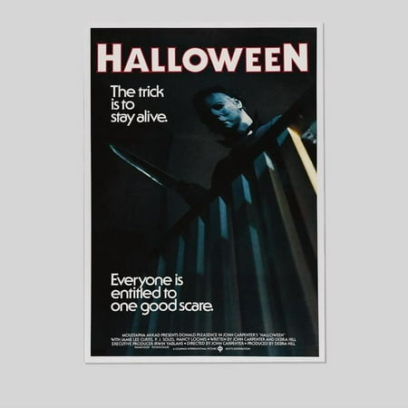 Ha.llo.ween Movie Classic Decorations Horror Movie Merchandise Michael Myers Mask Size 24''x36'' -Kiloa