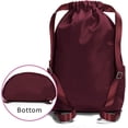 thumbnail image 3 of Lightweight Waterproof Drawstring Sports Backpack Gym Sack for Men Women Travel Running, 3 of 7