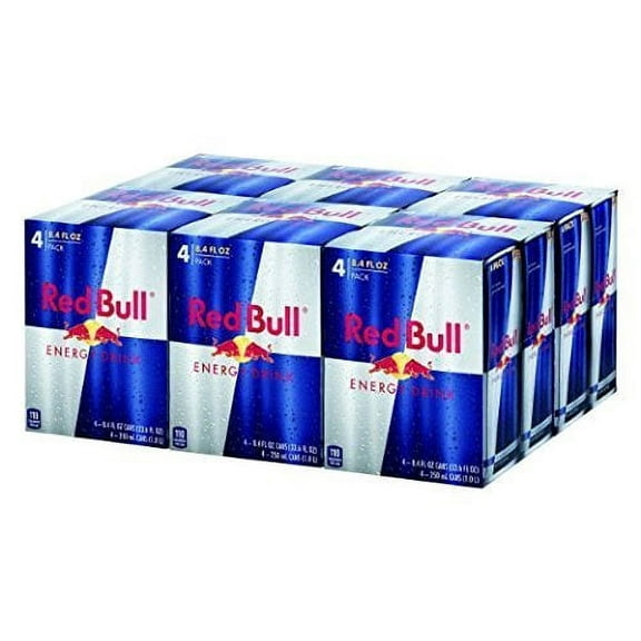 Red Bull Energy Drink, 8.4-Fluid Ounce Cans, 48 Pack by Red Bull