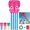 Pink, variant on Frameless Soft Octopus Kite Cartoon Style, Complete Kit with 1 Kite, Crystal Line Reel & Portable Storage Bag, Easy Fly Beach Outdoor Kite for Kids & Family(Red)