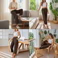 thumbnail image 4 of SUNBS Women Barrel Wide Leg Sweat Pants Soft Blend with Pockets Drawstring for Casual, 4 of 9