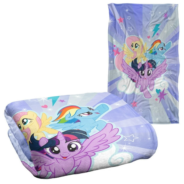 My Little Pony Blanket, Starry Sky Silky Touch Super Soft Throw Blanket ...