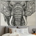 thumbnail image 2 of Orinice Elephant Patterns Tapestry Wall Hanging Unique Style Graphic Tapestries Home Wall Decor Art for Living Room Bedroom Apartment Farmhouse Dorm 40x30inch, 2 of 6