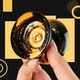 Magicyoyo Professional Yoyo N11 Black Golden, Unresponsive Metal Yoyo