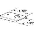 thumbnail image 2 of Prime-Line Products N 7192 1-3/8 in. Bi-Fold Door Repair Bracket, Top Mount (Pack of 2), 2 of 5