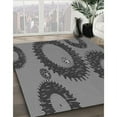 thumbnail image 3 of Ahgly Company Machine Washable Indoor Rectangle Transitional Gunmetal Gray Area Rugs, 6' x 9', 3 of 7