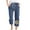 AA-Navy, variant on QATAINLAV Womens Loose Fit Capris Summer Lightweight Cotton Linen Beach Capri Pants Casual Drawstring Elastic Waist Pants Sunflower Print Cropped Trousers Blue S Daily Sales Clearance