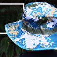 thumbnail image 3 of Coofit Bucket Hat Creative Camouflage Style Sun Hat Summer Hat for Outdoor Fishing, 3 of 6
