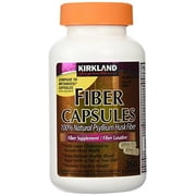 Fiber Capsules Kirkland Therapy for Regularity/Fiber Supplement, 360 capsules - Compare to the Active Ingredient in Metamucil Capsules