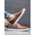 thumbnail image 2 of Men's Casual Sports Shoes, Slip Resistant Athletic Shoes, Year-Round All-Match Style, Perfect For Students Men Business Shoes, 2 of 3