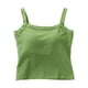 thumbnail image 5 of Camiseta elástica para mujer: sin mangas, tejido suave y transpirable, camiseta informal para combinar con otras prendas o hacer ejercicio. Tallas S/XL., 5 of 6