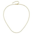 thumbnail image 4 of Finest Gold1370-16-2 14K Yellow Gold Leslies 1.25 mm Singapore 1 in. Plus 1 in. Adjustable Chain, 4 of 7