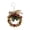 Golden, variant on Jingle Bell Beaded Christmas Ornament Kit, Festive Wreath Style Tree Pendant, Simple Hand Assembly Holiday Supply for Family Focused DIY Crafting and Seasonal Home Tree Embellishment Projects