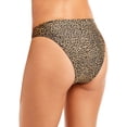 thumbnail image 2 of Faithfull the Brand Bas de Bikini Imprimés Agnes pour Femmes, Brun, Petit, 2 of 2
